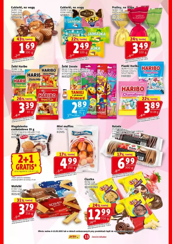 Prim Market - gazetka promocyjna Gazetka od czwartku 06.03 do środy 12.03 - strona 13