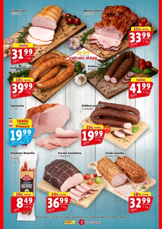 Prim Market - gazetka promocyjna Gazetka od czwartku 06.03 do środy 12.03 - strona 3