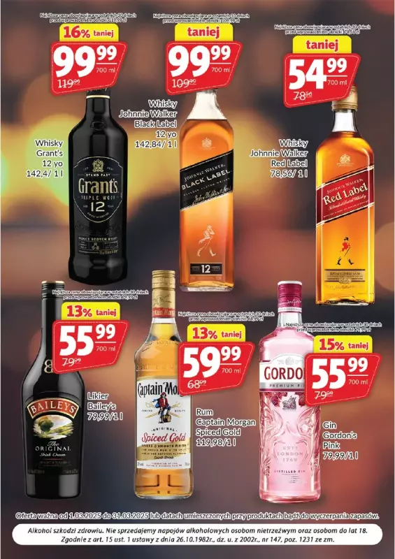 Prim Market - gazetka promocyjna Oferta alkoholowa  do poniedziałku 31.03 - strona 6