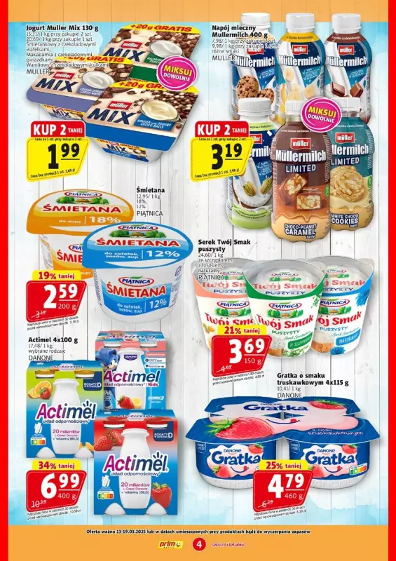 Prim Market - gazetka promocyjna Gazetka od czwartku 13.03 do środy 19.03 - strona 4