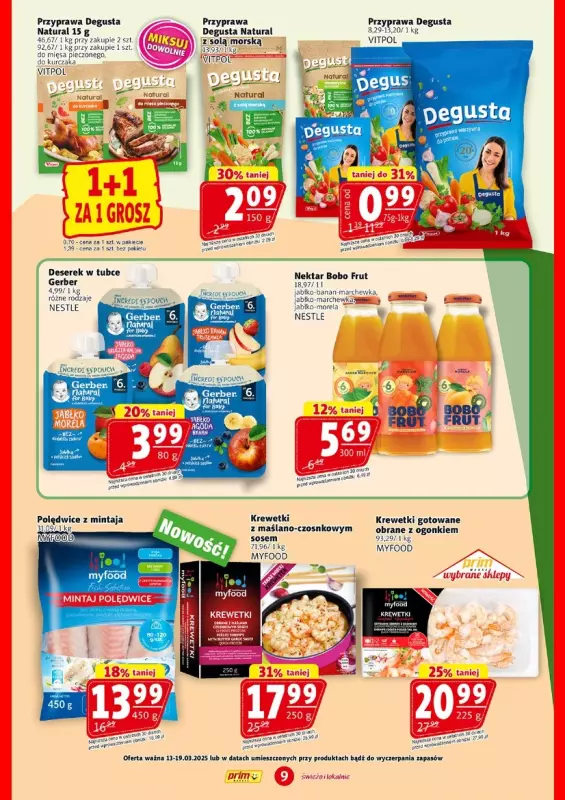 Prim Market - gazetka promocyjna Gazetka od czwartku 13.03 do środy 19.03 - strona 9