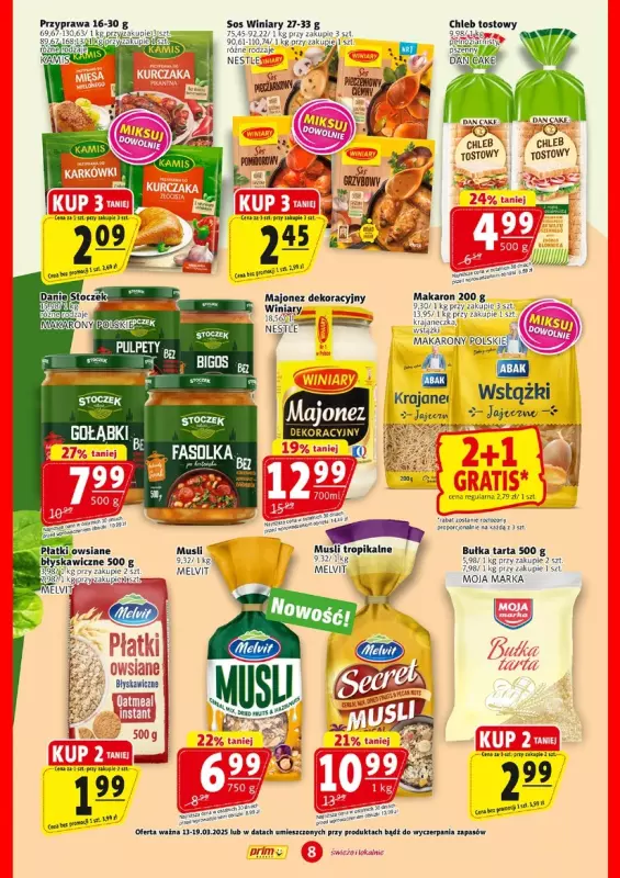 Prim Market - gazetka promocyjna Gazetka od czwartku 13.03 do środy 19.03 - strona 8