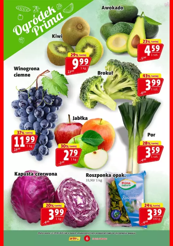 Prim Market - gazetka promocyjna Gazetka od czwartku 13.03 do środy 19.03 - strona 6