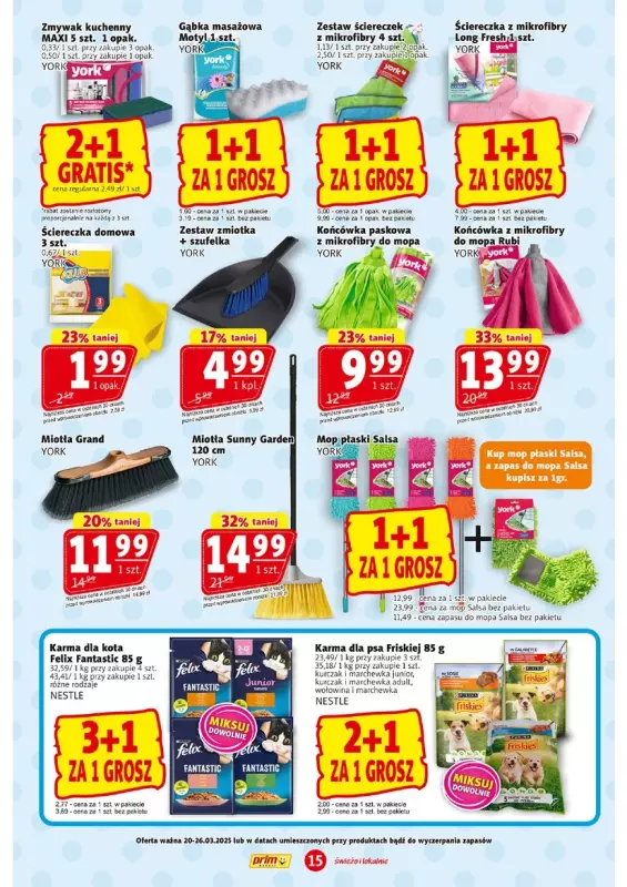 Prim Market - gazetka promocyjna Gazetka od czwartku 20.03 do środy 26.03 - strona 15