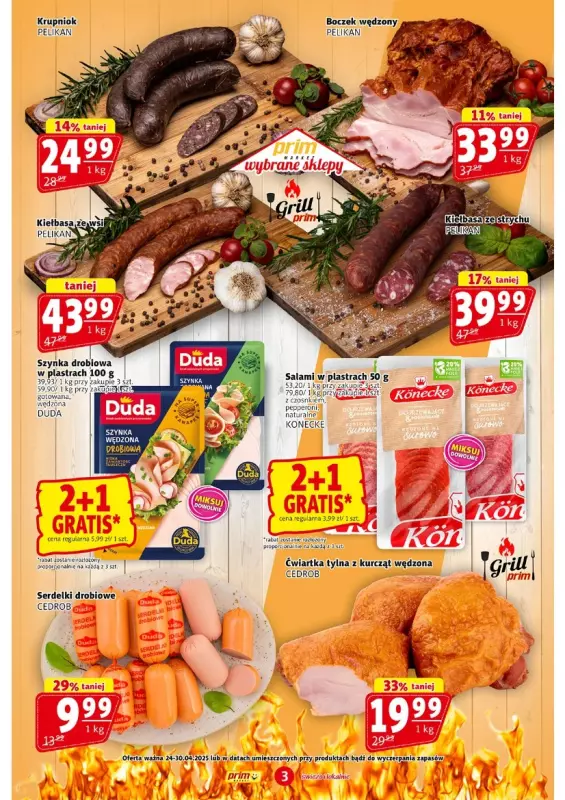 Prim Market - gazetka promocyjna Gazetka od czwartku 24.04 do środy 30.04 - strona 3