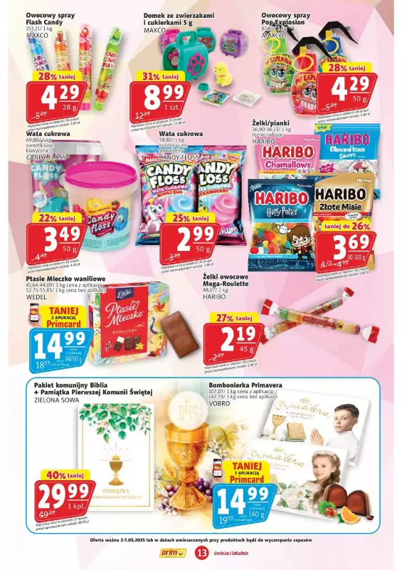 Prim Market - gazetka promocyjna Gazetka od piątku 02.05 do środy 07.05 - strona 13