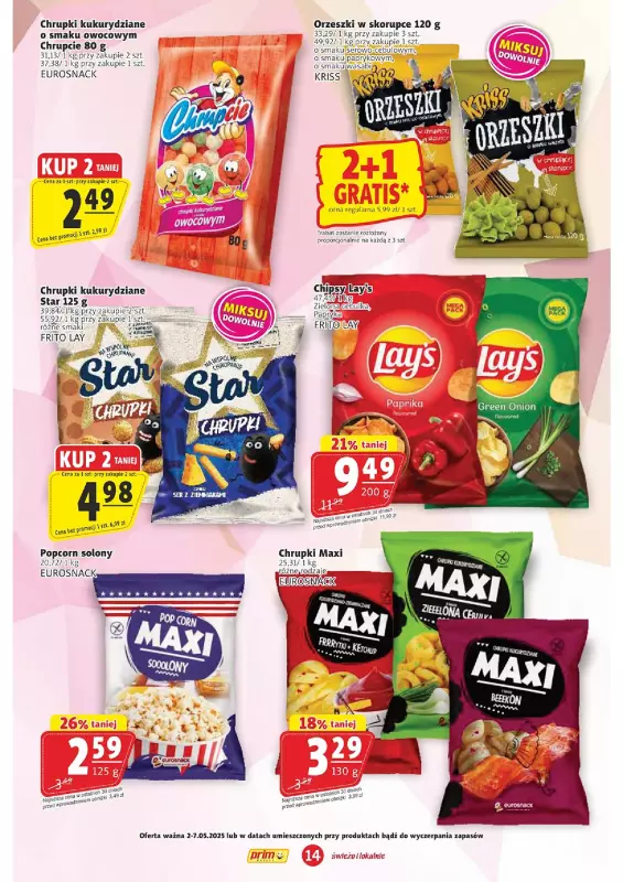 Prim Market - gazetka promocyjna Gazetka od piątku 02.05 do środy 07.05 - strona 14