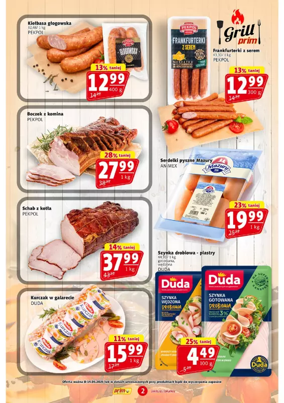 Prim Market - gazetka promocyjna Gazetka od czwartku 08.05 do środy 14.05 - strona 2