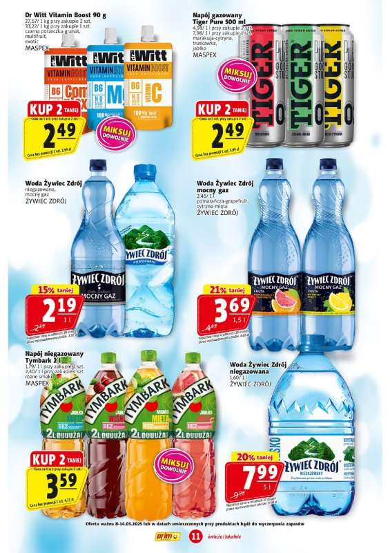 Prim Market - gazetka promocyjna Gazetka od czwartku 08.05 do środy 14.05 - strona 11