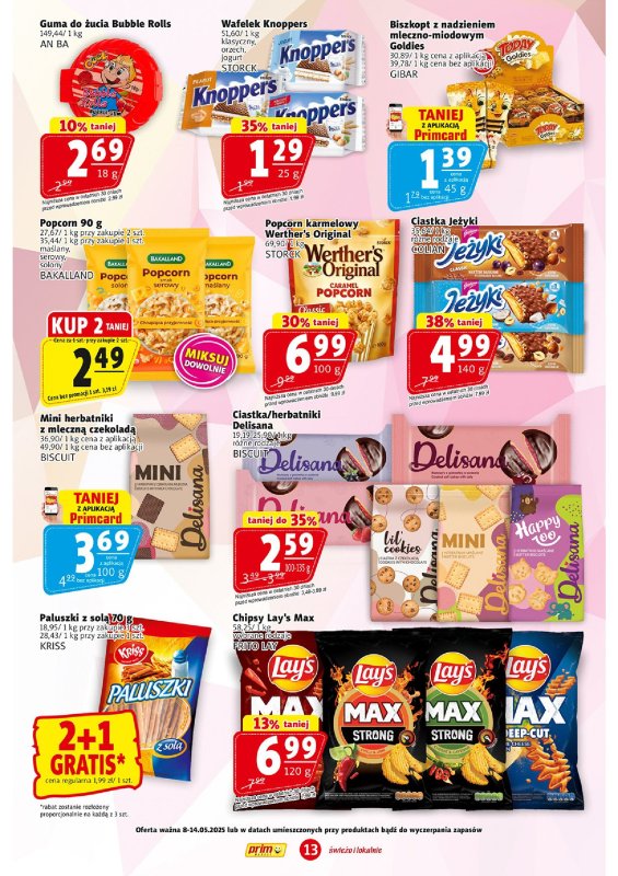 Prim Market - gazetka promocyjna Gazetka od czwartku 08.05 do środy 14.05 - strona 13