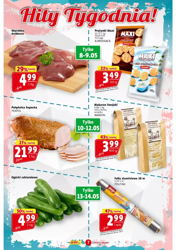 Prim Market - gazetka promocyjna Gazetka od czwartku 08.05 do środy 14.05 - strona 7