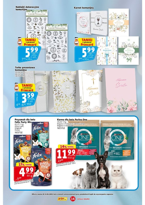 Prim Market - gazetka promocyjna Gazetka od czwartku 08.05 do środy 14.05 - strona 14