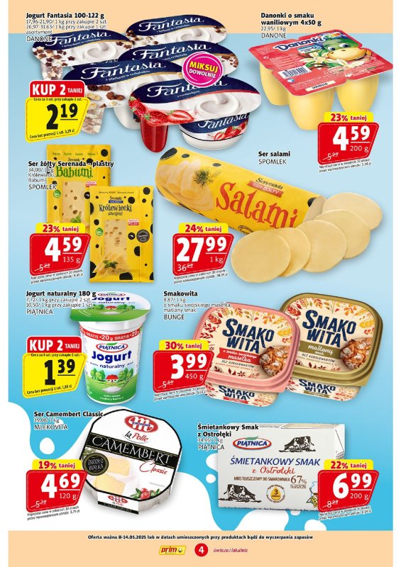 Prim Market - gazetka promocyjna Gazetka od czwartku 08.05 do środy 14.05 - strona 4