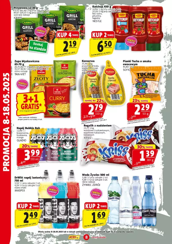 Prim Market - gazetka promocyjna Sezon na grilla od wtorku 13.05 do niedzieli 18.05 - strona 8