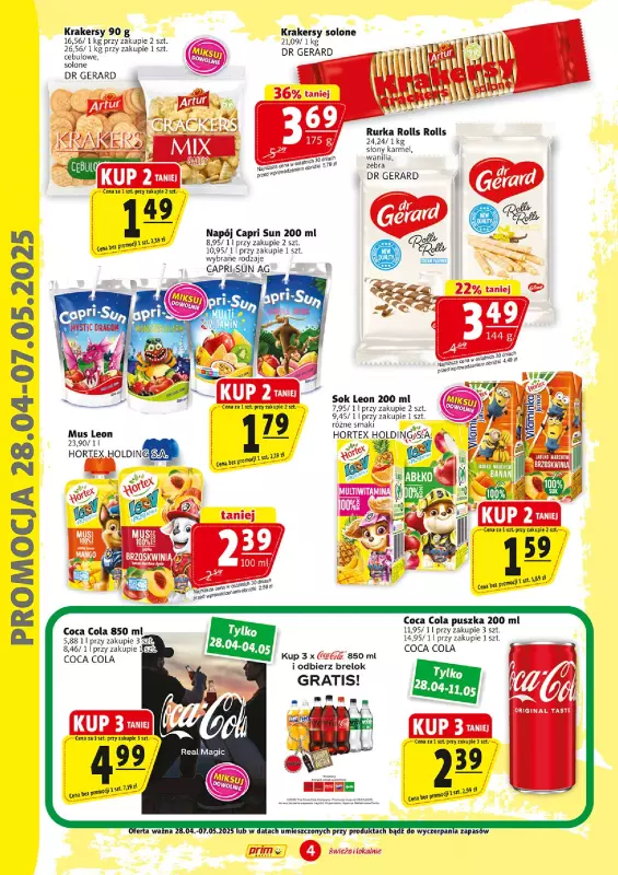 Prim Market - gazetka promocyjna Sezon na grilla od wtorku 13.05 do niedzieli 18.05 - strona 4