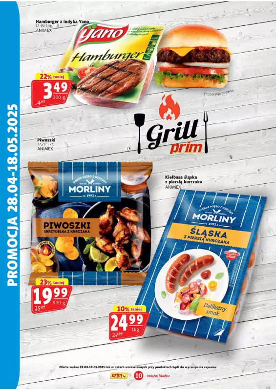 Prim Market - gazetka promocyjna Sezon na grilla od wtorku 13.05 do niedzieli 18.05 - strona 10