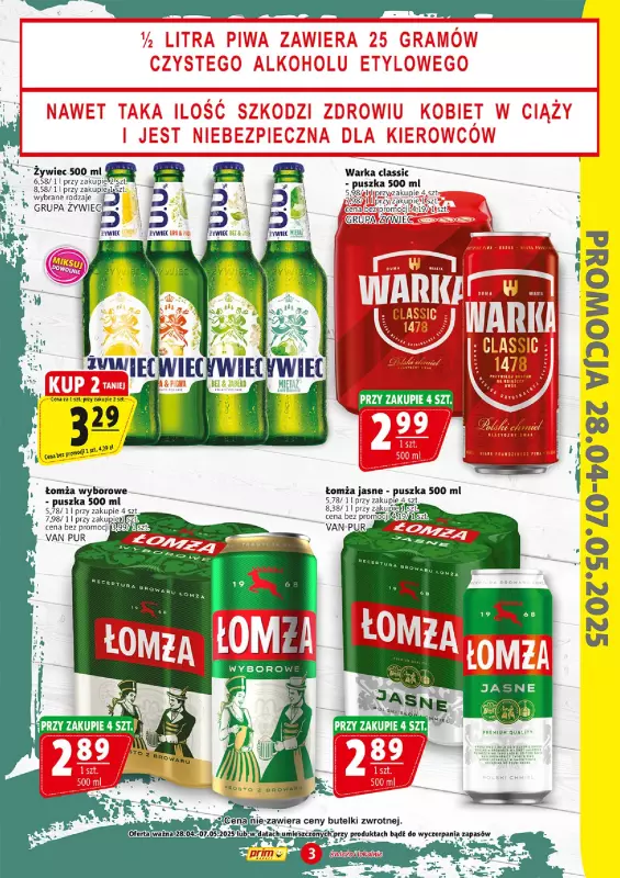 Prim Market - gazetka promocyjna Sezon na grilla od wtorku 13.05 do niedzieli 18.05 - strona 3