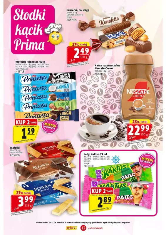 Prim Market - gazetka promocyjna Gazetka od czwartku 15.05 do środy 21.05 - strona 12
