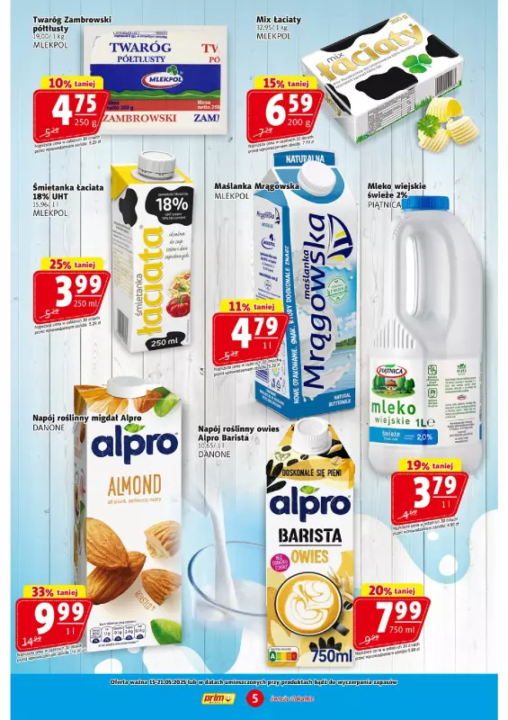 Prim Market - gazetka promocyjna Gazetka od czwartku 15.05 do środy 21.05 - strona 5