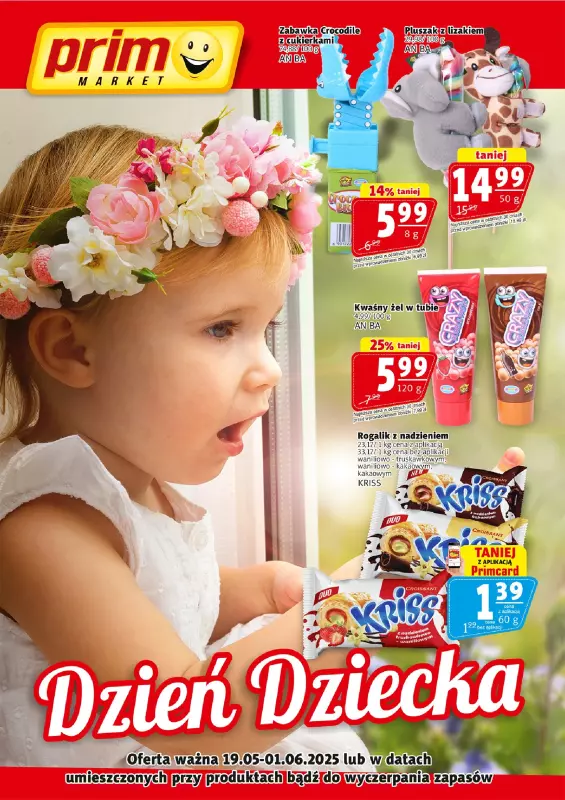 Prim Market - gazetka promocyjna Dzień Dziecka od środy 21.05 do niedzieli 01.06