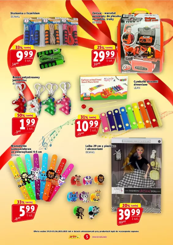 Prim Market - gazetka promocyjna Dzień Dziecka od środy 21.05 do niedzieli 01.06 - strona 5