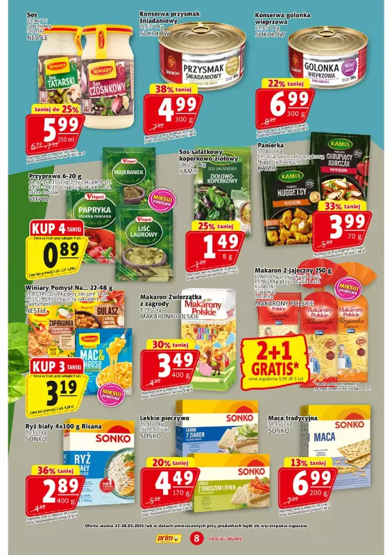 Prim Market - gazetka promocyjna Gazetka od czwartku 22.05 do środy 28.05 - strona 8