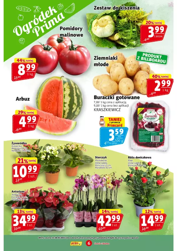 Prim Market - gazetka promocyjna Gazetka od czwartku 22.05 do środy 28.05 - strona 6