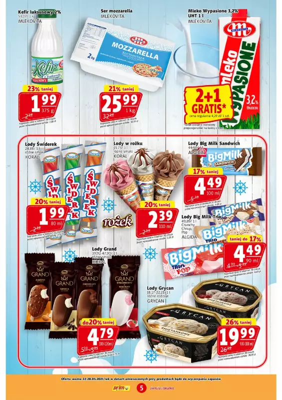 Prim Market - gazetka promocyjna Gazetka od czwartku 22.05 do środy 28.05 - strona 5