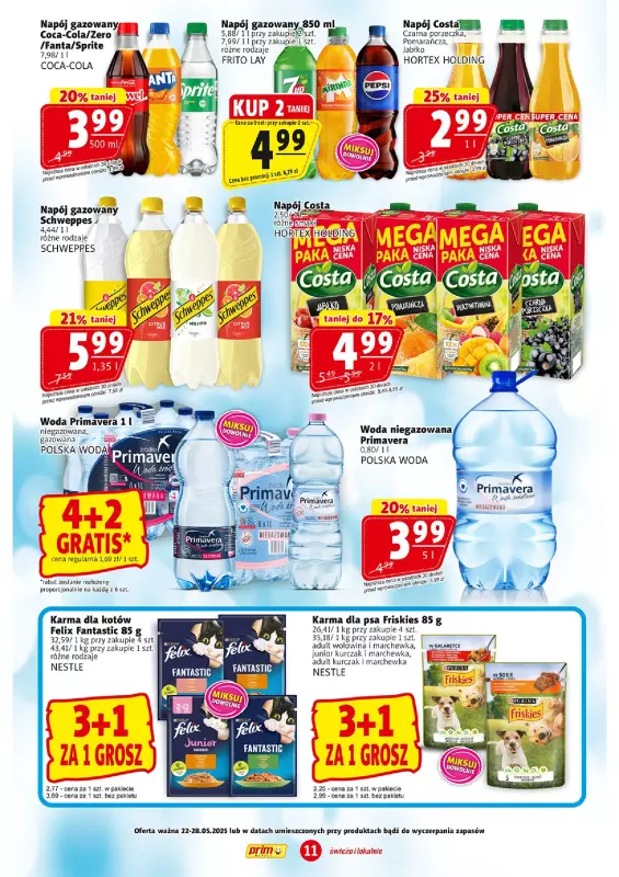 Prim Market - gazetka promocyjna Gazetka od czwartku 22.05 do środy 28.05 - strona 11