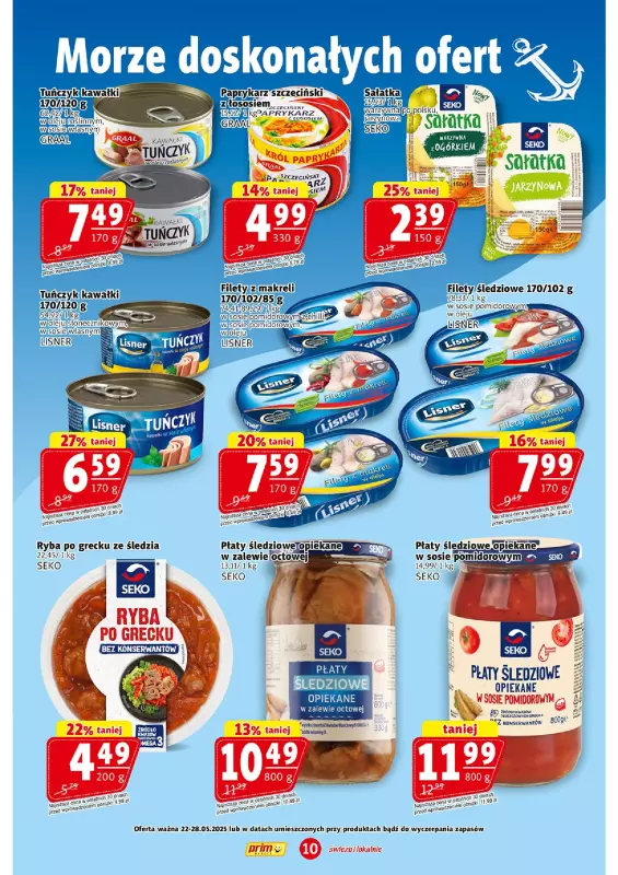 Prim Market - gazetka promocyjna Gazetka od czwartku 22.05 do środy 28.05 - strona 10