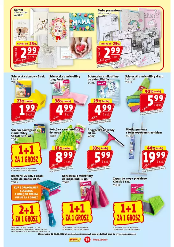 Prim Market - gazetka promocyjna Gazetka od czwartku 22.05 do środy 28.05 - strona 15