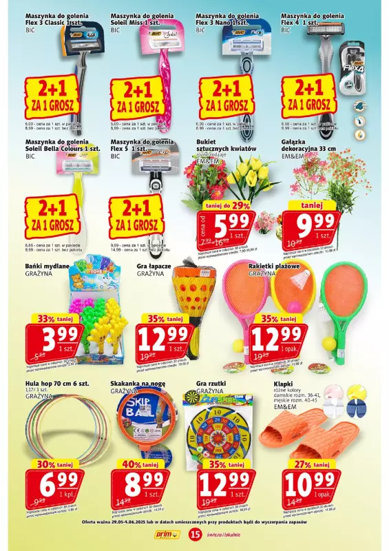 Prim Market - gazetka promocyjna Gazetka od czwartku 29.05 do środy 04.06 - strona 15