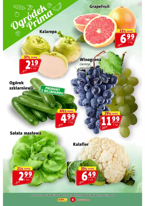Prim Market - gazetka promocyjna Gazetka od czwartku 29.05 do środy 04.06 - strona 6