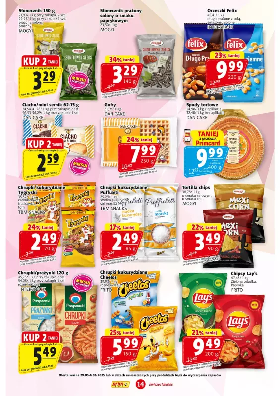Prim Market - gazetka promocyjna Gazetka od czwartku 29.05 do środy 04.06 - strona 14