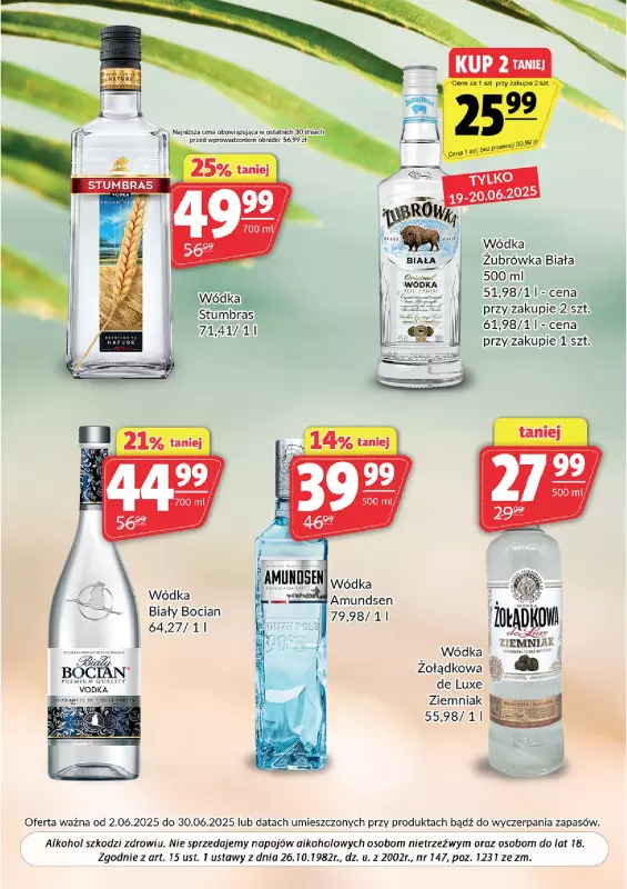 Prim Market - gazetka promocyjna Oferta alkoholowa  do poniedziałku 30.06 - strona 2