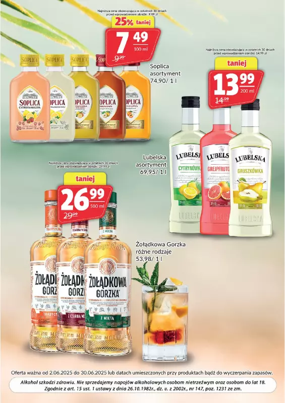 Prim Market - gazetka promocyjna Oferta alkoholowa  do poniedziałku 30.06 - strona 3