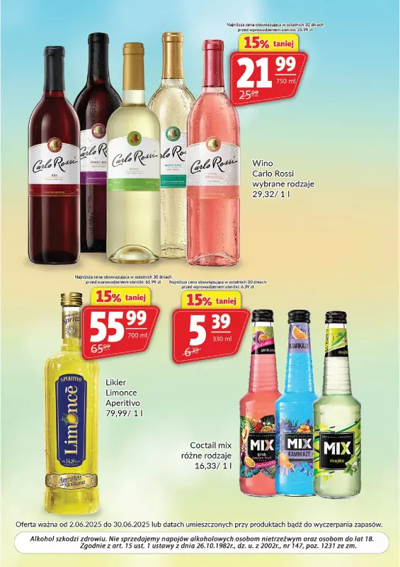 Prim Market - gazetka promocyjna Oferta alkoholowa  do poniedziałku 30.06 - strona 6