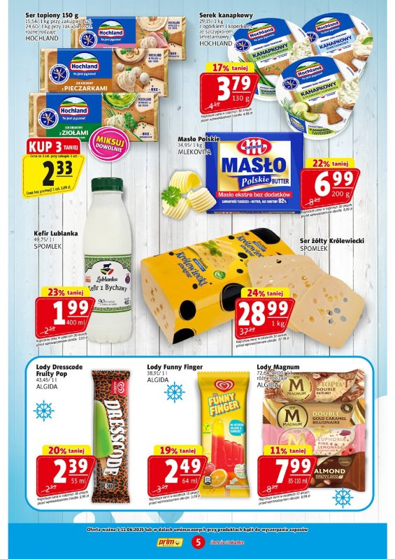 Prim Market - gazetka promocyjna Gazetka od czwartku 05.06 do środy 11.06 - strona 5