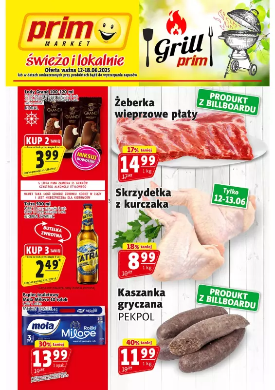 Prim Market - gazetka promocyjna Gazetka  