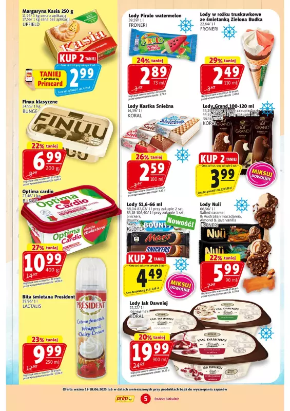Prim Market - gazetka promocyjna Gazetka od czwartku 12.06 do środy 18.06 - strona 5
