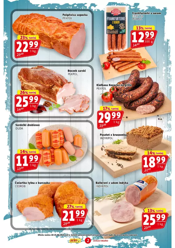 Prim Market - gazetka promocyjna Gazetka od piątku 20.06 do środy 25.06 - strona 2