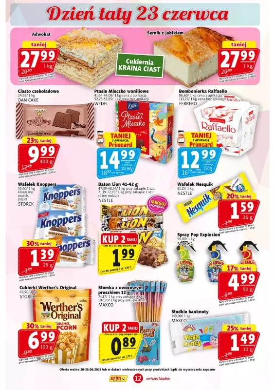 Prim Market - gazetka promocyjna Gazetka od piątku 20.06 do środy 25.06 - strona 12