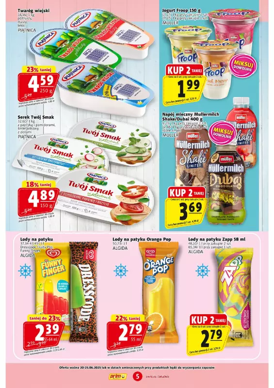 Prim Market - gazetka promocyjna Gazetka od piątku 20.06 do środy 25.06 - strona 5