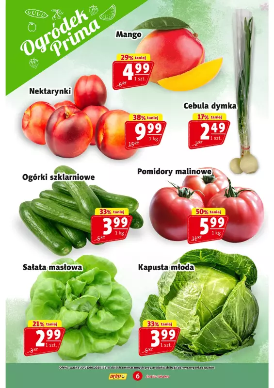 Prim Market - gazetka promocyjna Gazetka od piątku 20.06 do środy 25.06 - strona 6