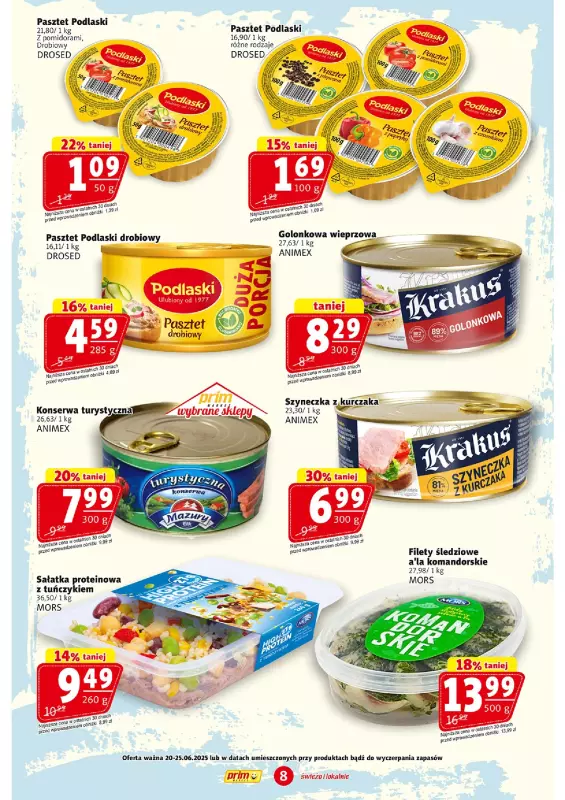 Prim Market - gazetka promocyjna Gazetka od piątku 20.06 do środy 25.06 - strona 8