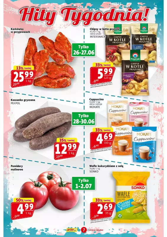 Prim Market - gazetka promocyjna Gazetka od czwartku 26.06 do środy 02.07 - strona 7