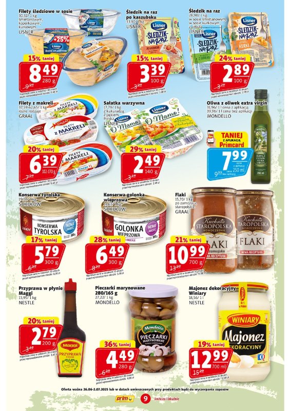 Prim Market - gazetka promocyjna Gazetka od czwartku 26.06 do środy 02.07 - strona 9