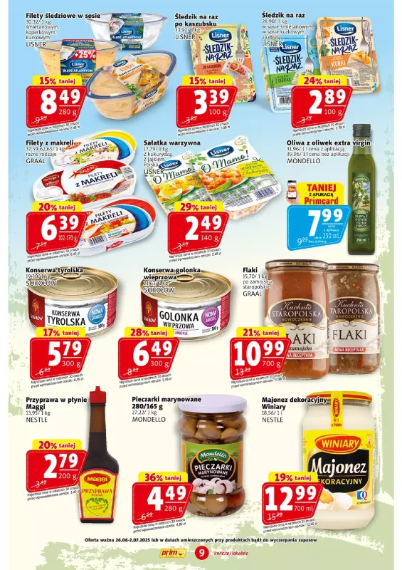 Prim Market - gazetka promocyjna Gazetka od czwartku 26.06 do środy 02.07 - strona 9