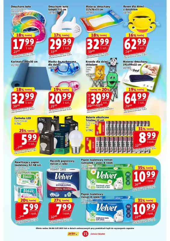 Prim Market - gazetka promocyjna Gazetka od czwartku 26.06 do środy 02.07 - strona 15