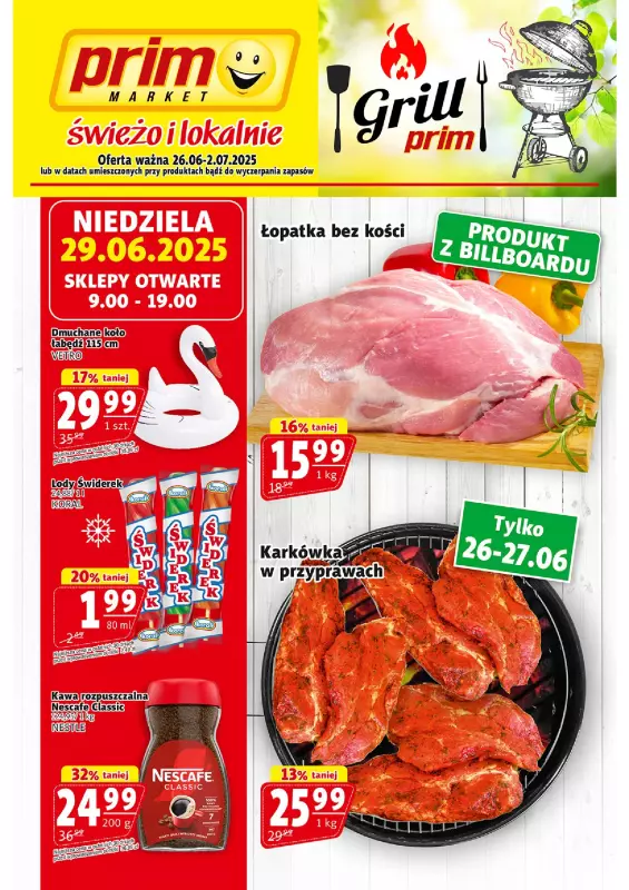 Prim Market - gazetka promocyjna Gazetka od czwartku 26.06 do środy 02.07